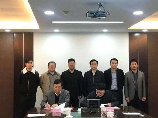 江苏南通苏通科技产业园区管委会主任王少勇一行参观考察颐高集团并